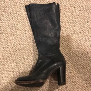 Costume National Leather Boots